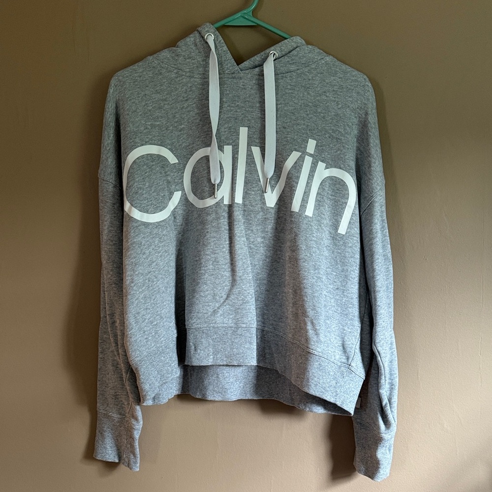 Calvin Klein Heather Gray Women's Hoodie